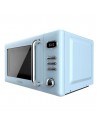 Microondas Libre Instalación - Cecotec ProClean 5110 Retro, 700 W, 20 litros, Grill, Azul