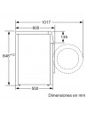 Lavadora Libre Instalación -  Balay 3TS976BE , 8 kg, 1200 rpm, Blanco