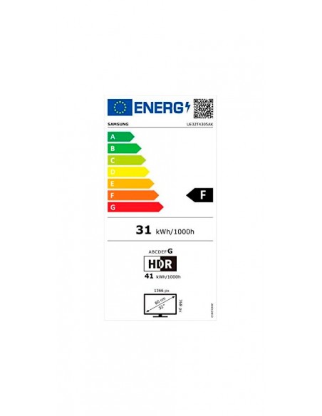 TV LED - Samsung  UE32T4305, 32...