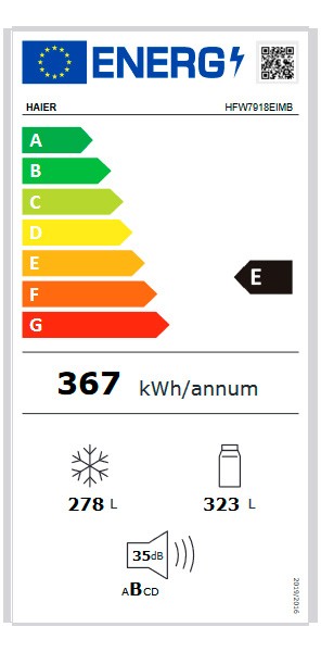 Etiqueta de Eficiencia Energética - 34005295