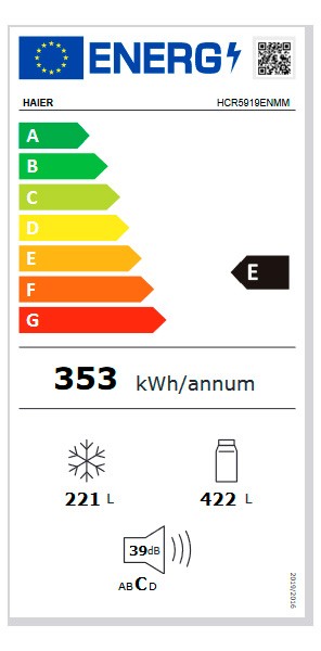 Etiqueta de Eficiencia Energética - 34005287