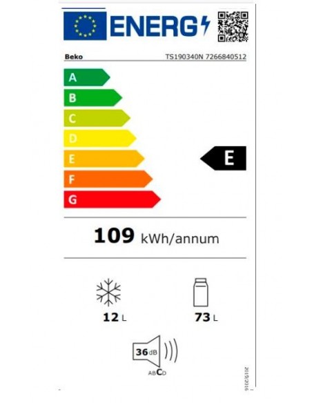 Frigorífico Una Puerta - Beko...