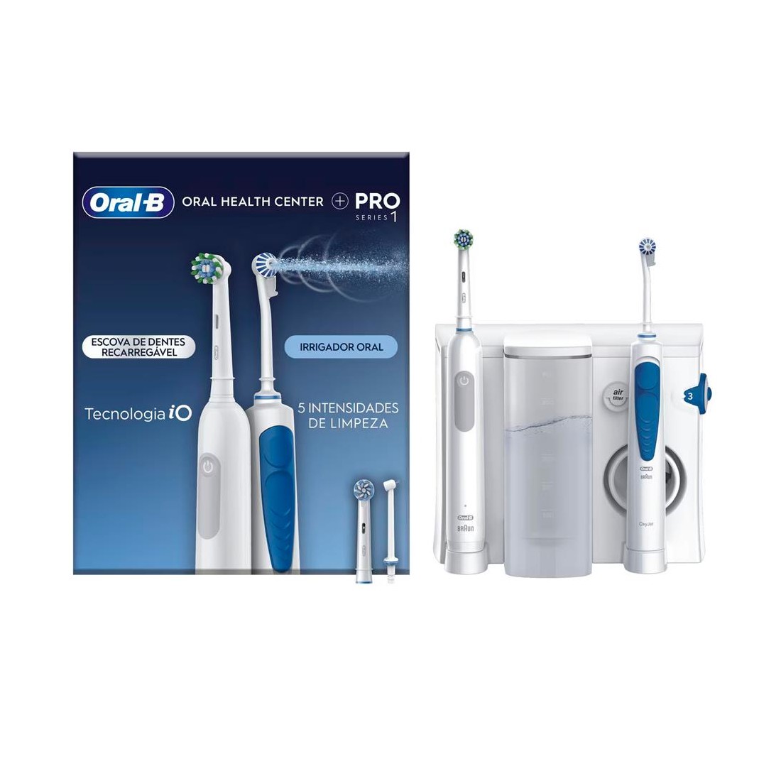  Soporte de base para cepillo de dientes eléctrico, soporte de  cabezal de cepillo de dientes eléctrico compatible con cargador de cepillo  de dientes Braun Oral B con 4 cabezales de cepillo