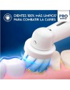 Cepillo de Dientes Eléctrico - Oral-B Pro Serie 1 Junior + 1 Recambio, Morado
