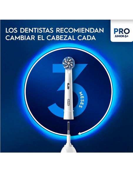 Cepillo eléctrico - BRAUN ORAL-B Pro 1 750, velocidades, Negro