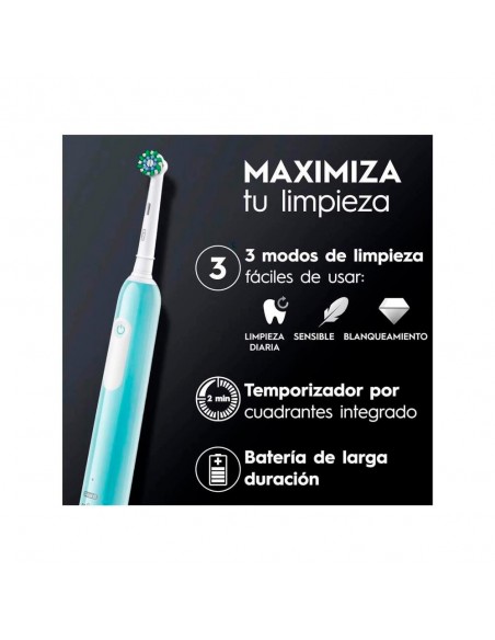 Cepillo Dental ORAL-B Pro1 Duo Turquesa + Negro