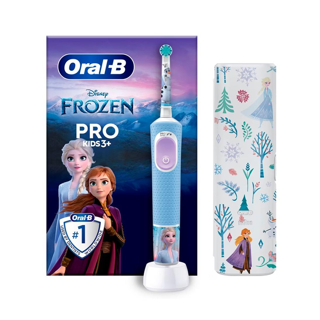 Cepillo de Dientes Eléctrico - Oral-B Vitality Pro Kids + Funda