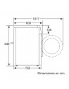 Lavadora Libre Instalación - Balay 3TS984XE, 8 kg, 1200 rpm, Acero Mate