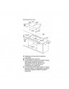 Placa Inducción con extracción - Balay 3EBC961ER , Eficiencia B, 4 Zonas, 60 cm, Flex