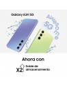 Smartphone - Samsung A34 5G 256G GB, 8 GB RAM, 6.6", 5000 mAh, Android 13, Light Green