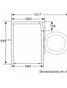 Lavadora Libre Instalación - Bosch WAN24266ES, 7 kg, 1200 rpm, Blanco