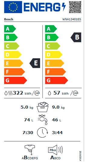 Etiqueta de Eficiencia Energética - WNA13401ES