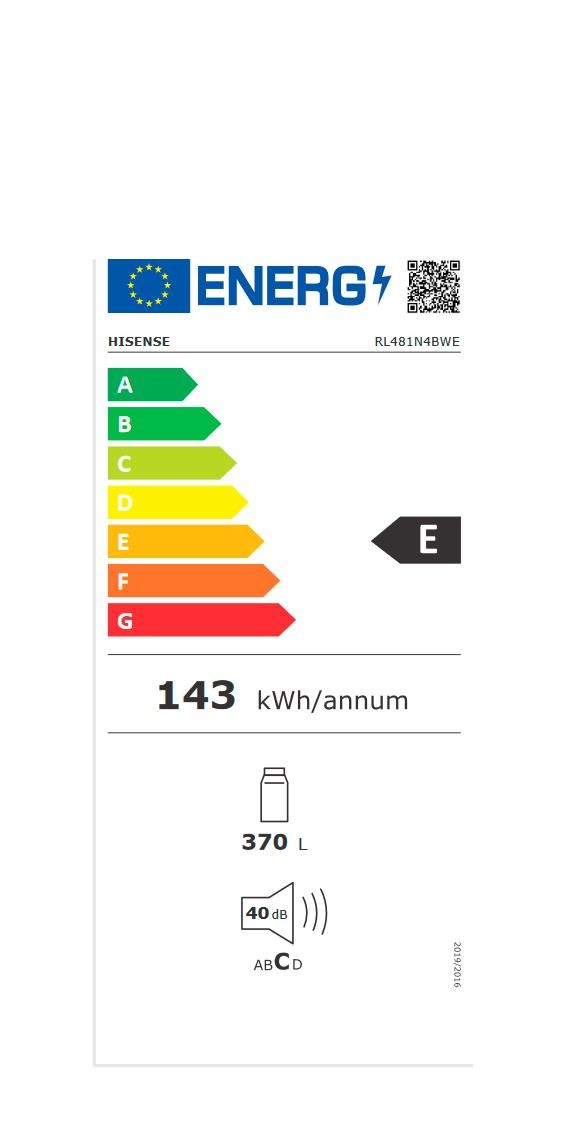 Etiqueta de Eficiencia Energética - RL481N4BWE