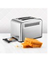 Tostador - Ufesa Perfect Toaster Digital, Dos Ranuras, 950 W, Inox