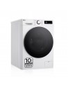 Lavadora Secadora Libre Instalación -LG F4DR6011AGW, 11/6Kg, 1400 RPM, Vapor, Blanco