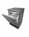 Lavavajillas Libre Instalación - LG DF355FP, 14 servicios, 41 dB, 60 cm, 3ªBandeja, Inox