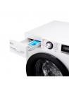 Lavadora Libre Instalación - LG F4WV3009S6W, 9 kg, 1400 rpm, Blanco