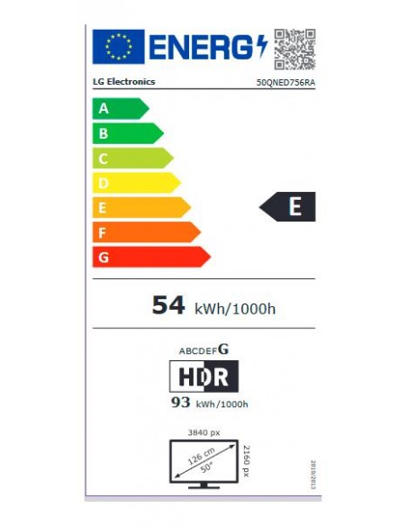 TV LED - LG 50QNED756RA, 50 pulgadas,...