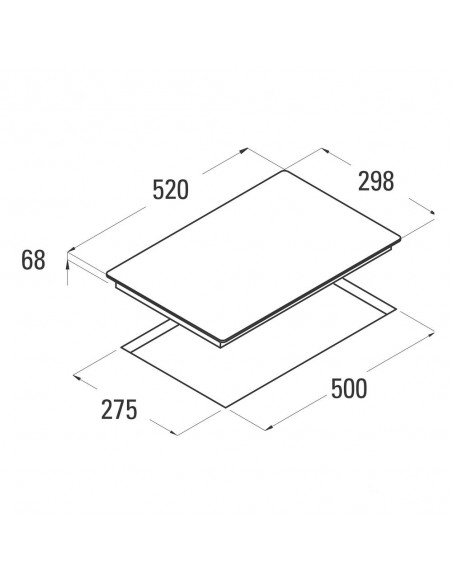 Placa Modular Inducción - Cata IB 302...