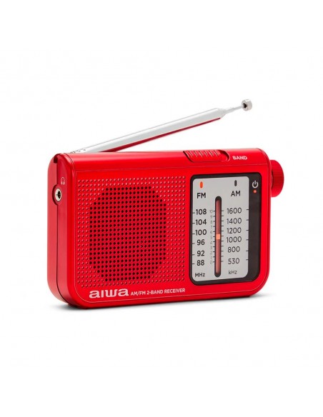 Radio Portátil- Aiwa  RS-55/RD, Roja