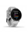 Smartwatch - Garmin Forerunner 745, Whitestone, 43.8 mm, Reloj Inteligente para Correr con GPS, Autonomía de hasta 7 Días