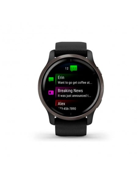 Smartwatch - Garmin Venu 2 Black Slate