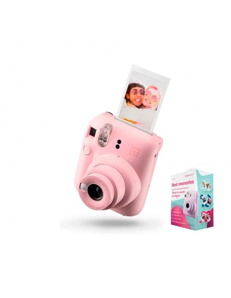 Kit de cámara Fujifilm Instax mini 12 rosada