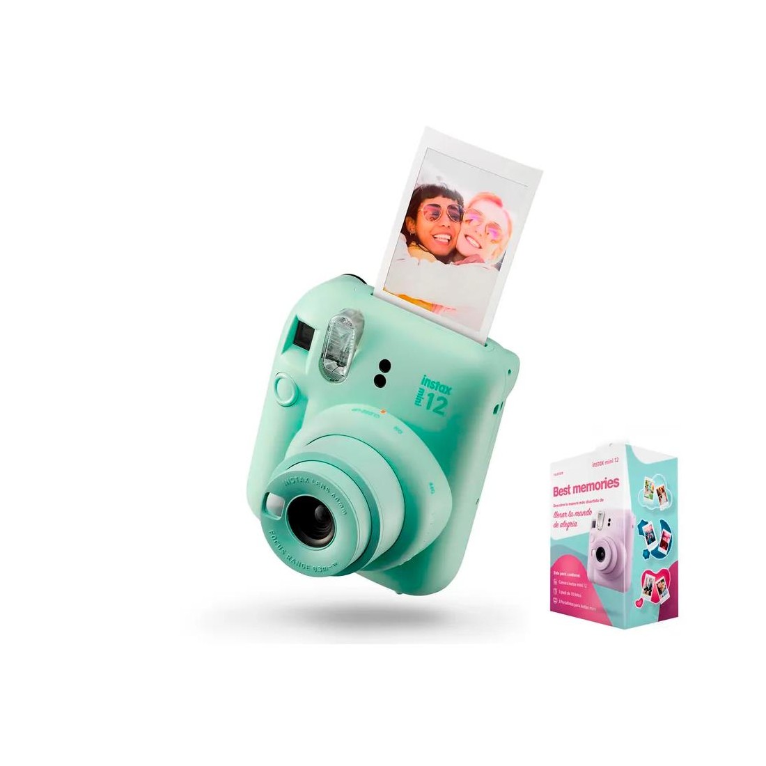 Fujifilm Instax Mini 12 Pack Best Memories Blanca