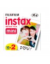 Película Instax Mini - Fujifilm Instant Film, 2x10 Unidades