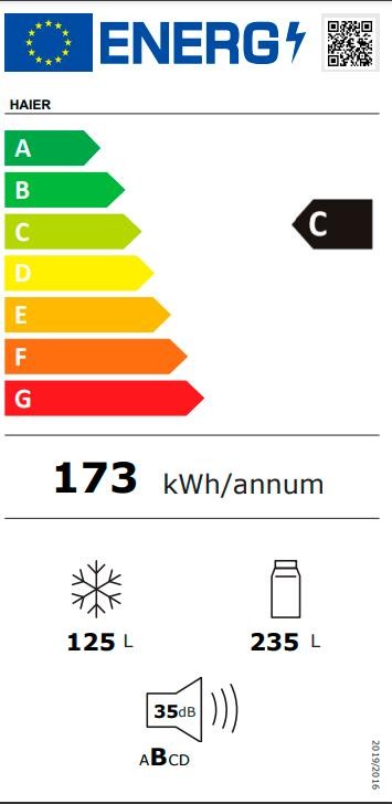 Etiqueta de Eficiencia Energética - 34005128