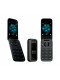 Teléfono Móvil - Nokia 2660 Flip, 2,8", 48MB RAM + 128 MB,  Negro