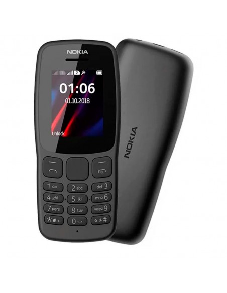 Teléfono Móvil - Nokia 106, 1,8", 4MB...