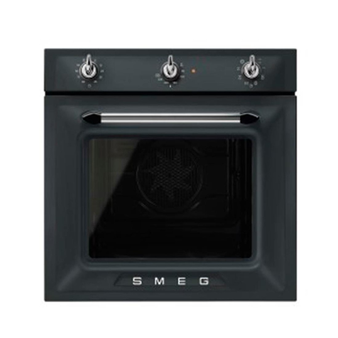Horno Multifunción Smeg SF69M3TNO, 60 cm, Vapor Clean, Negro Mate