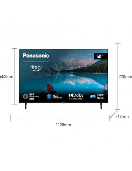 TV LED - Panasonic TX-50MX800, 50...
