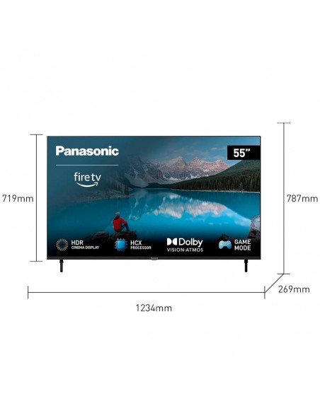 TV LED - Panasonic TX-55MX800, 55...