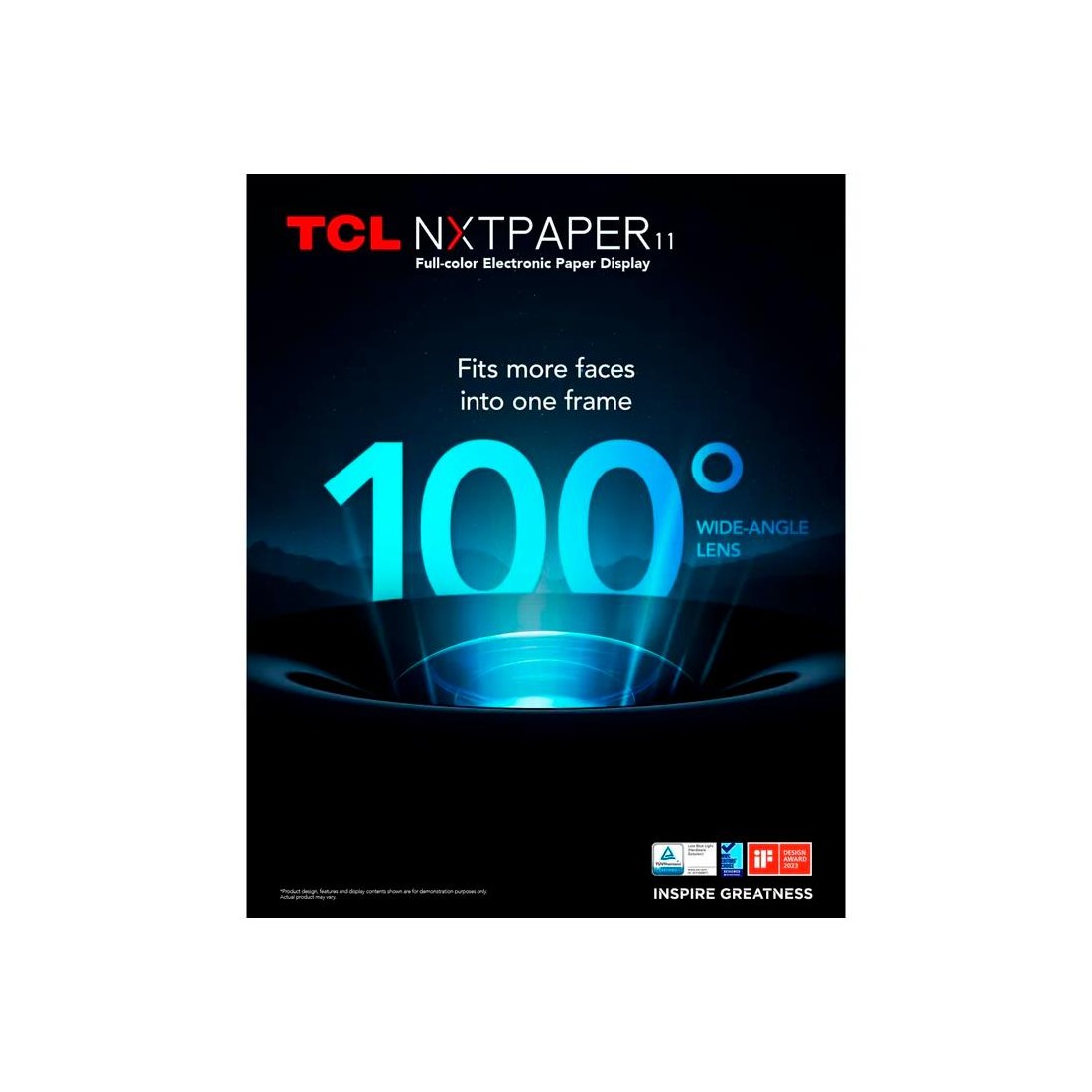 Tablet - TCL Nxtpaper 2K Dark Grey, 4+128GB, 10.95