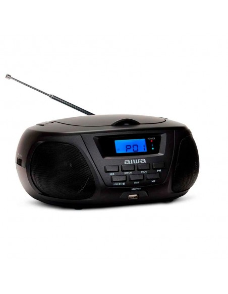 Radio CD - Aiwa BBTU-300BKMKII, Negro