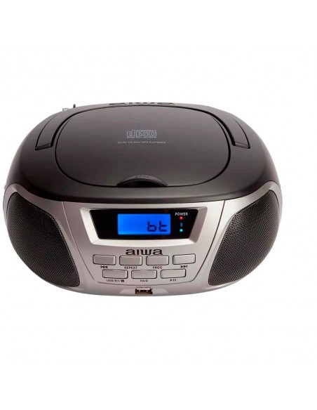 Radio CD - Aiwa BBTU-300TN, Plata y...