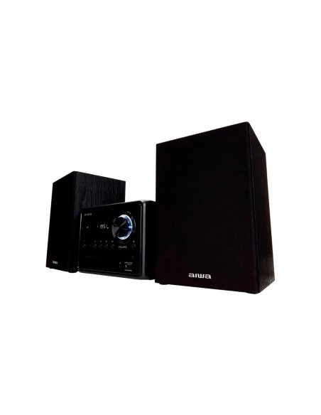 Microcadena - Aiwa MSBTU-300, Negro, 20W