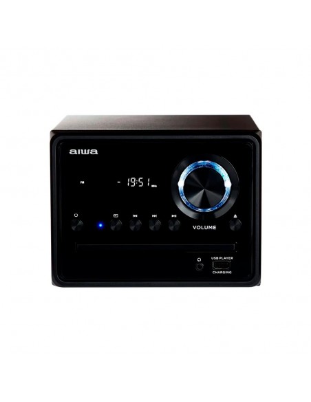 Microcadena - Aiwa MSBTU-300, Negro, 20W