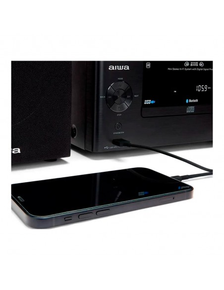 Microcadena - Aiwa  MSBTU-500, Negro,...