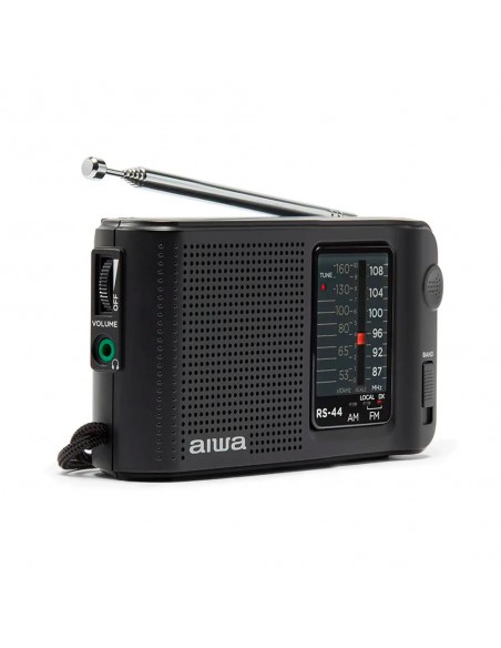 Radio Portátil - Aiwa RS-44, Negro