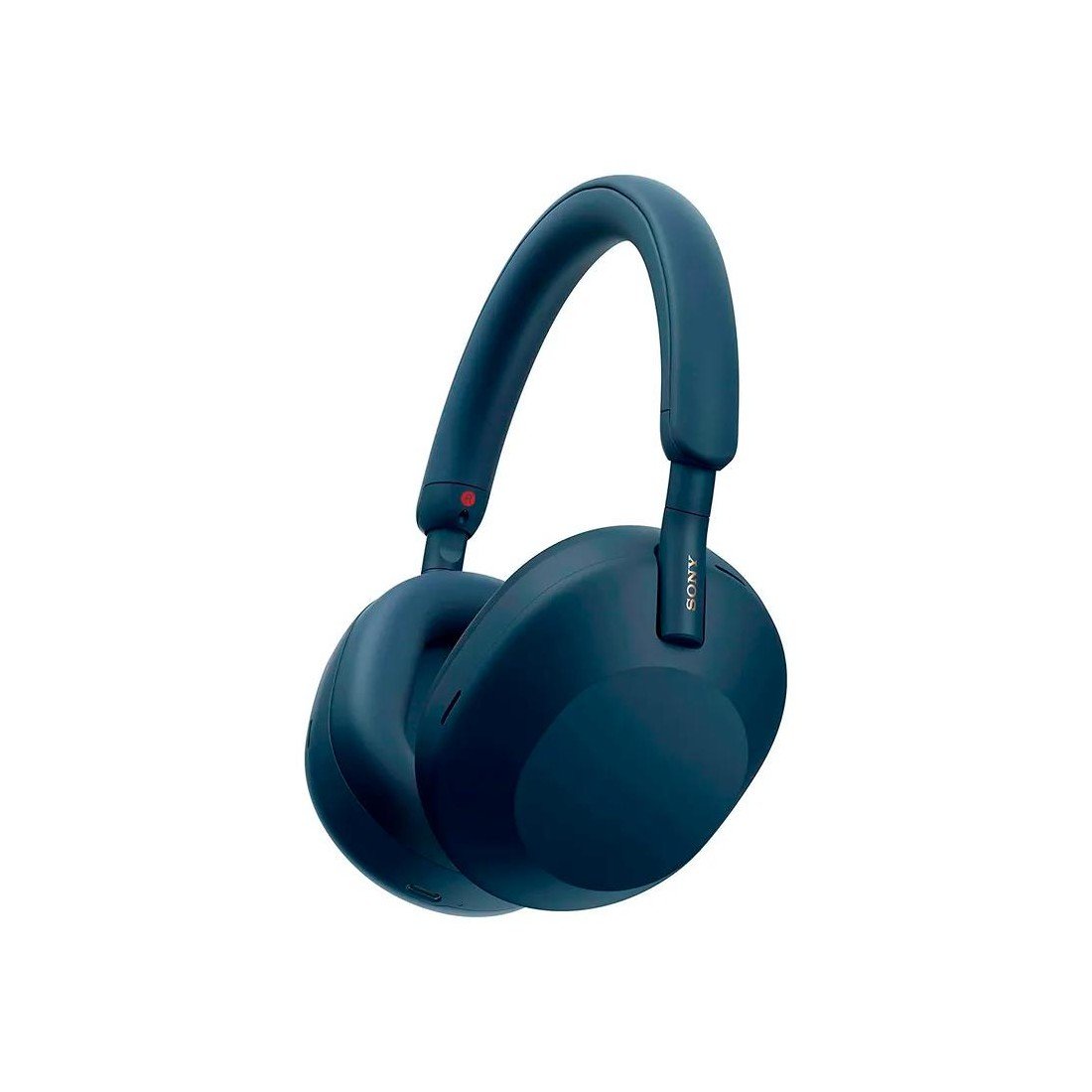 Auricular Diadema - Sony WH-1000XM5, Cancelación ruido (Noise Cancelling),  Azul, Bluetooth