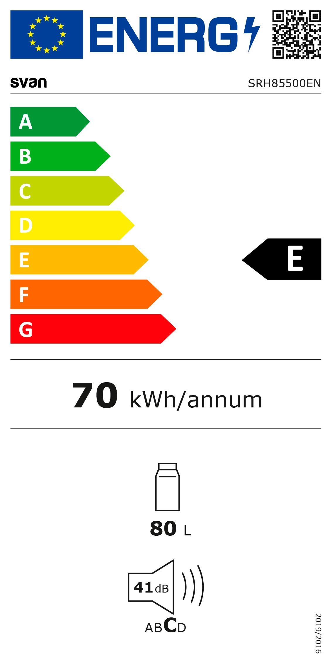 Etiqueta de Eficiencia Energética - SRH855500EN