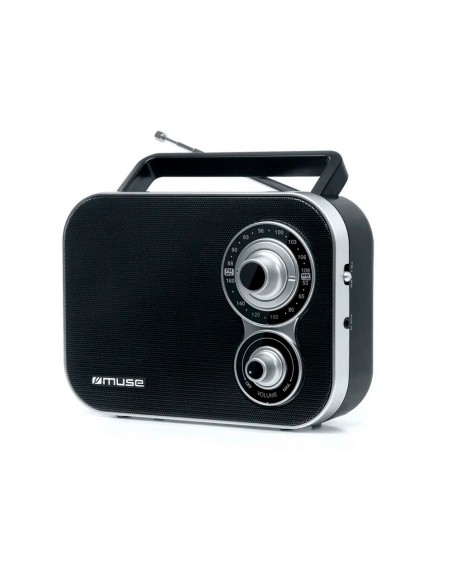 Radio Portátil - Muse M-051 R, Negro