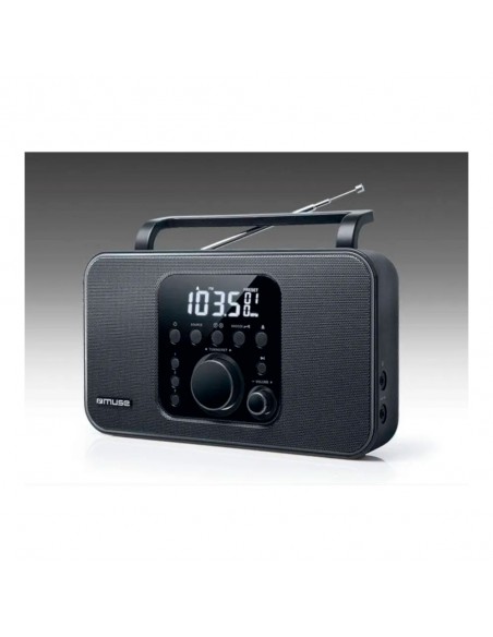 Radio Portátil - Muse M-091 R, Negro