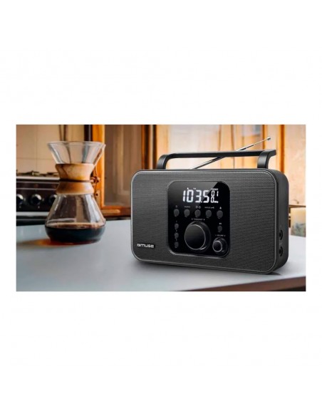 Radio Portátil - Muse M-091 R, Negro