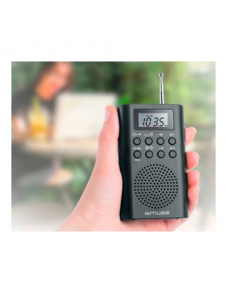 Radio Bolsillo - Muse M-03 R, Negro