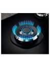Placa Gas - Electrolux KGG95372K, Cinco Fuegos, 90 cm, Gas Natural, Zona Wok, Inyectores Butano, Negro