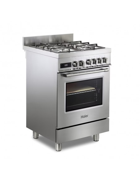 Cocina Gas - Haier HGM64TC1X, 60 cm,...